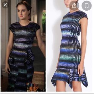 Preowned Peter Pilotto silk dress UK 6 US 2